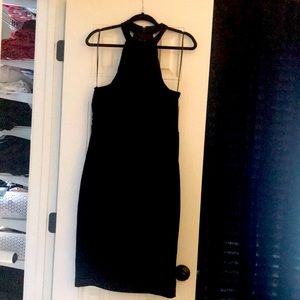Velvet black dress